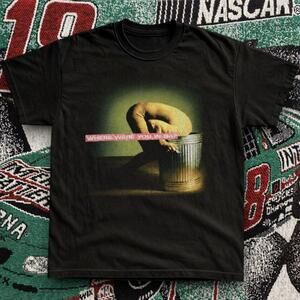 Where Were You In 94 Surreal Trash Can Graphic Tee Black Unisex